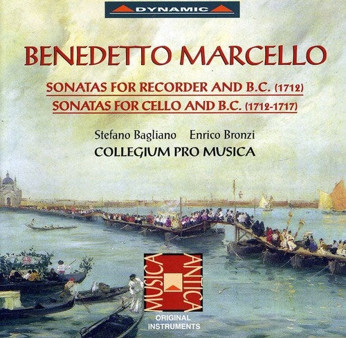 Collegium Pro Musica - Marcello: Cello Sonatas/Recorder Sonatas - Import CD