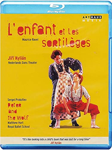 Ballet & Dances Classical - L'enfant Et Les Sortileges(Ravel): (Kylian)Nederlands Dans Theater Maazel / +peter & Wolf - Import Blu-ray Disc