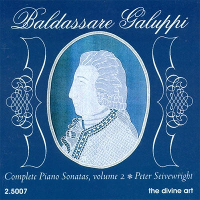 Peter Seivewright - Baldassare Galuppi: Complete Piano Sonatas Vol.2 - Import CD