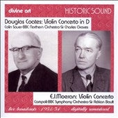 Adrian Boult, Charles Groves - Coates, Moeran: Violin Concertos / Boult, Groves, et al - Import CD