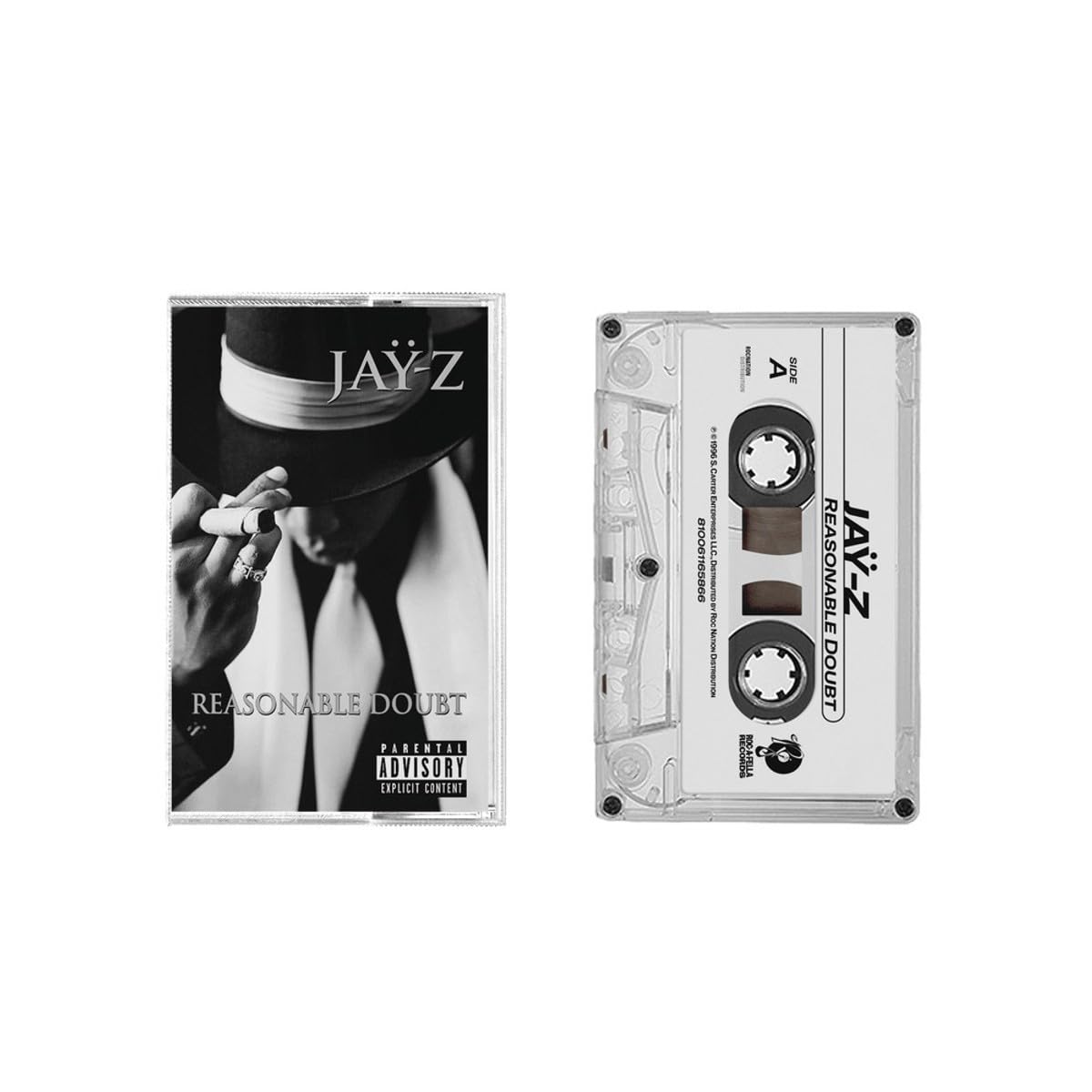 Jay-Z - Reasonable Doubt - Import Cassette Tape Limited Edition