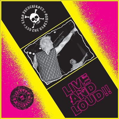 Lars Frederiksen & The Bastards - Live And Loud - Import Pink Vinyl LP Record Limited Edition