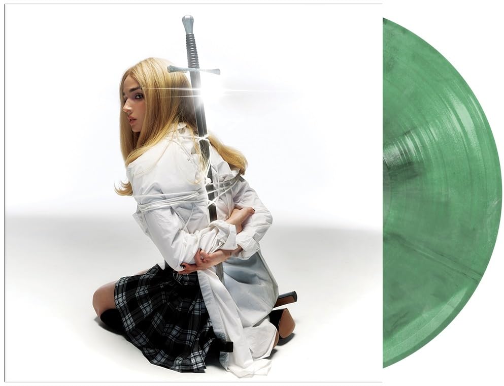 Poppy - Zig - Import Mint Green with Black + White Marble Vinyl LP Record Limited Edition