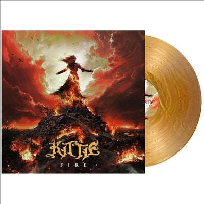 Kittie - Fire - Import Gold Nugget Colored Vinyl LP Record Limited Edition