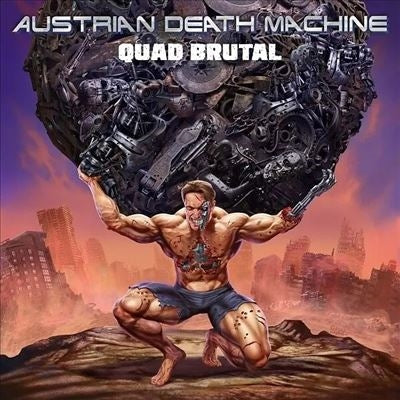Austrian Death Machine - Quad Brutal - Import Colored Vinyl LP Record Limited Edition