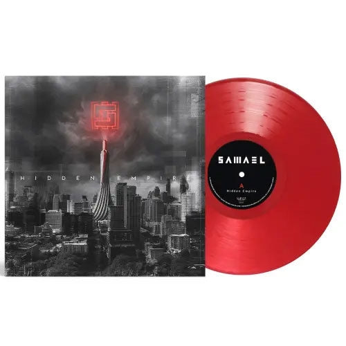 Samael - Hidden Empire - Import Translucent Red Vinyl 12 inch Record