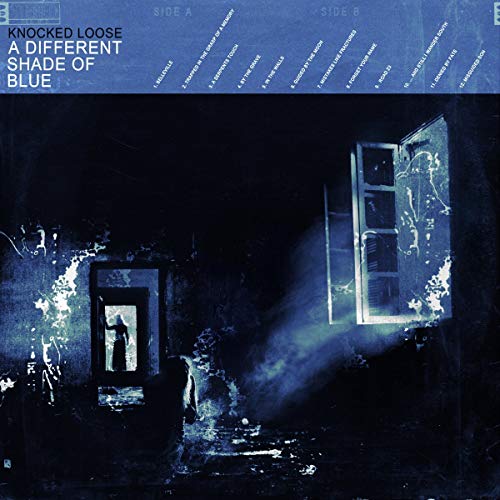 Knocked Loose - A Different Shade Of Blue - Import Black & Blue Galaxy Vinyl LP Record