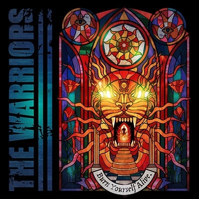 The Warriors (California) - Burn Yourself Alive - Import Metallic Black Rainbow Marble Vinyl LP Record
