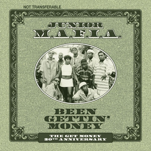 Junior M.A.F.I.A. - Been Gettin' Money (The Get Money 30th Anniversary) - Import Black Friday/Money Green Vinyl 12 Inch Record