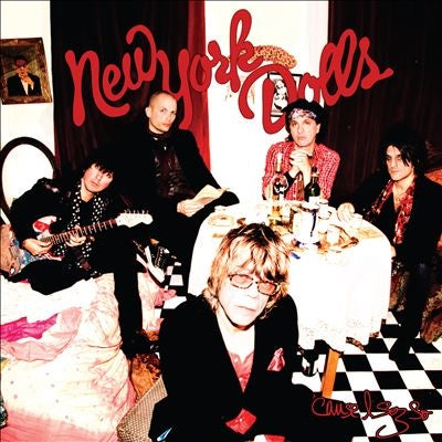 New York Dolls - Cuz I Sez So - Import Red Vinyl LP Record