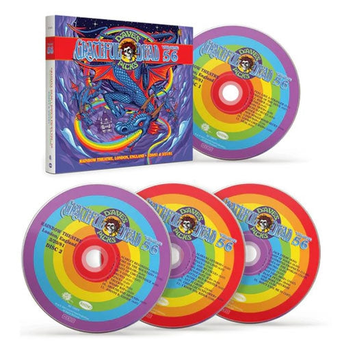 The Grateful Dead - Dave's Picks Vol. 56: Rainbow Theatre, London England (3/20 & 21/81) - Import 4 CD