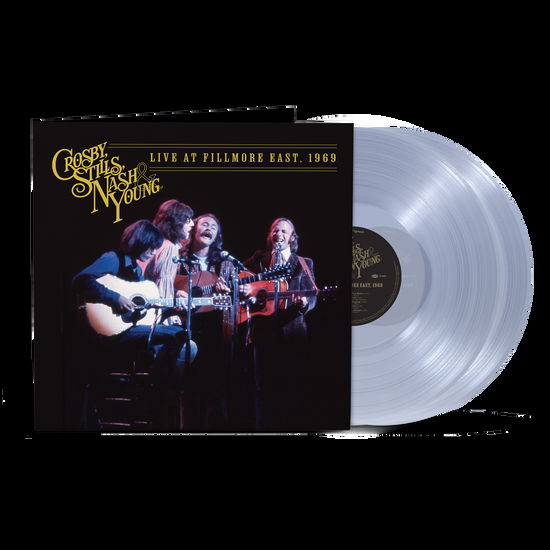 Crosby, Stills, Nash & Young - Live At Fillmore East, 1969 - Import Clear Vinyl 2 LP Record