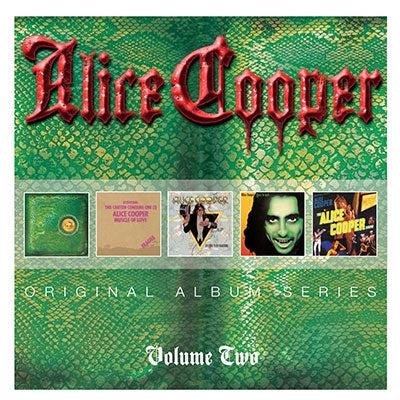 Alice Cooper - 5CD Original Albums Series Box Set Vol.2 - Import 5 CD Box Set
