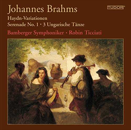 Brahms (1833-1897) - Serenade No.1, Haydn Variations, etc : Ticciati / Bamberg Symphony Orchestra (Hybrid) - Import SACD Hybrid