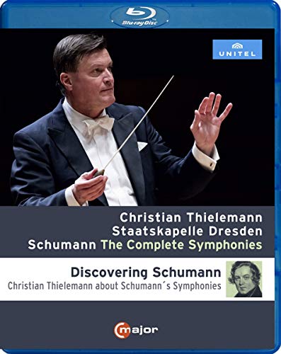 Schumann, Robert (1810-1856) - Complete Symphonies : Christian Thielemann / Staatskapelle Dresden (2018 Tokyo) - Import Blu-ray Disc