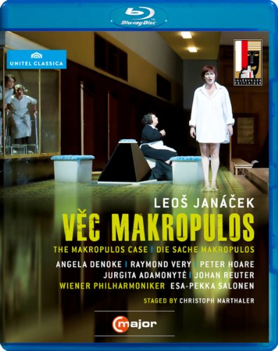 Janacek (1854-1928) - The Makropulos Case : Marthaler, Salonen / Vienna Philharmonic, Denoke, R.Very, Hoare, Adamonyte, etc (2011 Stereo) - Import Blu-ray Disc