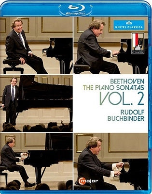 Rudolf Buchbinder - Beethoven: The Piano Sonatas, Vol. 2 - Import Blu-ray Disc