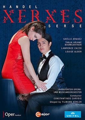 Konstantinos Karidis, Frankfurt Museum Orchestra - Handel (1685-1759) Serse : Kohler, Carydis / Frankfurt Opera, Arquez, T.A.Baumgartner, Zazzo, Alder, Etc (2017 Stereo)(2Dvd) - Import 2 DVD