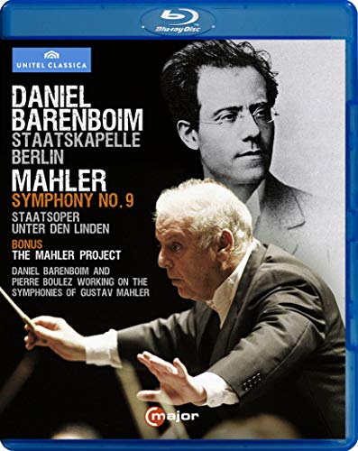 Mahler (1860-1911) - Symphony No.9 : Barenboim / Staatskapelle Berlin (2009)+Documentary : Barenboim, Boulez - Import Blu-ray Disc