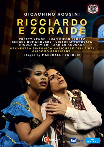Rossini (1792-1868) - Ricciardo e Zoraide : Pynkoski, Sagripanti / RAI National So, Yende, J.D.Florez, Romanovsky, Yarovaya, etc (2018 Stereo)(2DVD) - Import 2 DVD