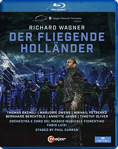 Wagner (1813-1883) - Der fliegende Hollander : Curran, Fabio Luisi / Maggio Musicale Fiorentino, Gazheli, M.Owens, M.Petrenko, Berchtold, etc (2019 Stereo) - Import Blu-ray Disc