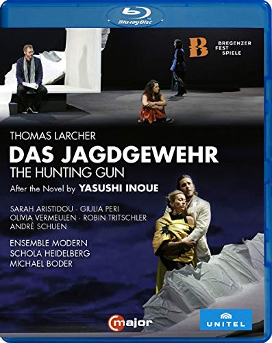 Larcher(1963- ) - Das Jagdgewehr : Markovics, Boder / Ensemble Modern, Aristidou, G.Peri, Vermeulen, Tritschler, Schuen (2018 Stereo) - Import Blu-ray Disc