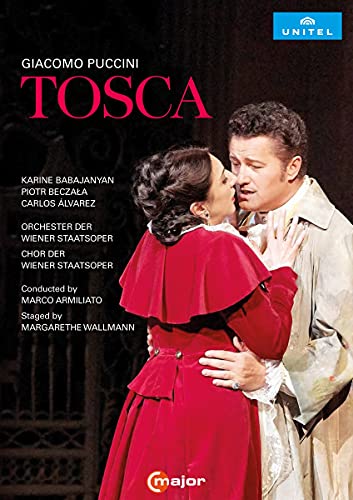 Puccini (1858-1924) - Tosca : Wallmann, M.Armiliato / Vienna State Opera, Babajanyan, Beczala, C.Alvarez, etc (2019 Stereo) - Import DVD
