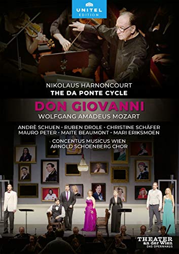 Mozart (1756-1791) - Don Giovanni : Breisach, Harnoncourt / Concentus Musicus Wien, Schuen, Drole, C.Schafer, M.Peter, Beaumont, Eriksmoen, etc (2014 Stereo)(2DVD) - Import 2 DVD