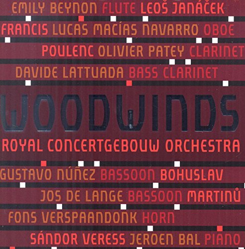 Janacek / Martinu / Poulenc / Verspaandonk - Woodwinds of the Royal Concertgebouw Orchestra - Import SACD Hybrid