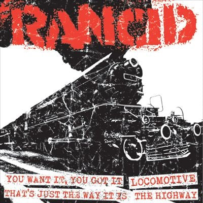 Rancid - You Want It/Locomotive/That's Just The Way It Is/The Highway - Import Vinyl 7 Inch Single Record Limited Edition