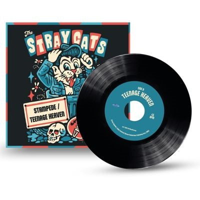 Stray Cats - Stampede / Teenage Heaven - Import Vinyl 7-inch single Recurd