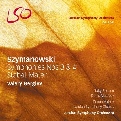 Valery Gergiev - Szymanowski: Symphonies Nos.3 & 4, Stabat Mater - Import SACD Hybrid