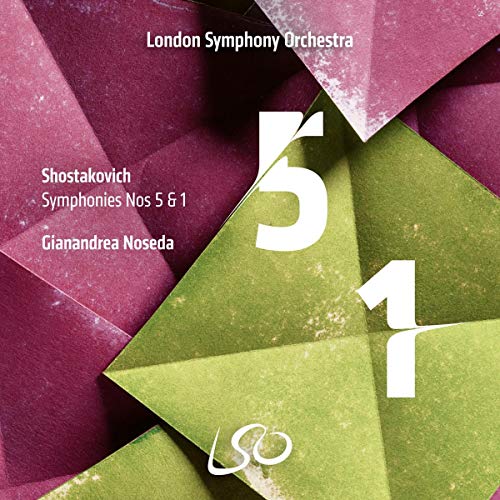 Shostakovich, Dmitri (1906-1975) - Symphonies Nos.1, 5 : Gianandrea Noseda / London Symphony Orchestra (2SACD)(Hybrid) - Import 2 SACD Hybrid