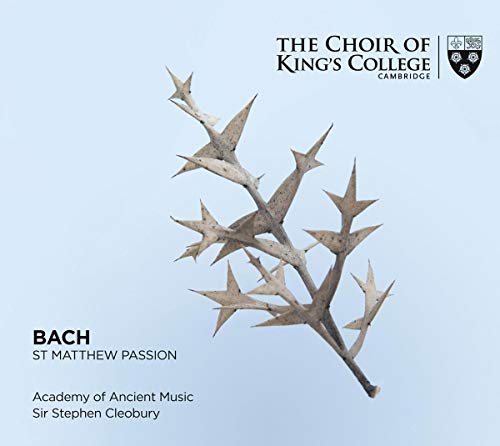 Bach (1685-1750) - Matthaus-Passion : Cleobury / AAM, Cambridge King's College Choir, Gilchrist, M.Rose, S.Bevan, Allsopp (3SACD)(Hybrid) - Import 3 SACD Hybrid
