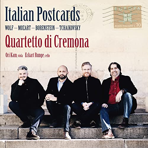 Quartetto di Cremona, Ori Kam, Eckart Runge - Italian Postcards - Import CD