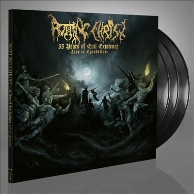 Rotting Christ - 35 Years Of Evil Existence -Live In Lycabettus - Import Vinyl 3 LP Record Limited Edition