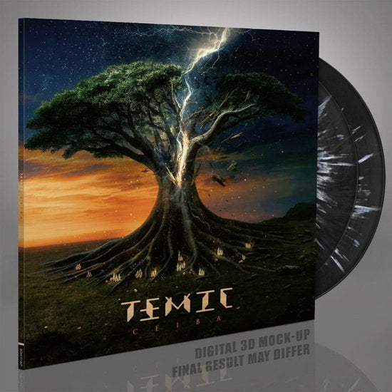 Temic - Ceiba - Import Black & Crystal Clear Mixed Vinyl 2 LP Record Limited Edition