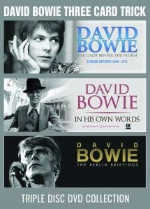 David Bowie - Three Card Trick - Import 3 DVD Box Set