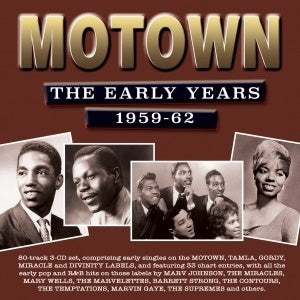 Various Artists - Motown: The Early Years 1959-62 - Import 3 CD