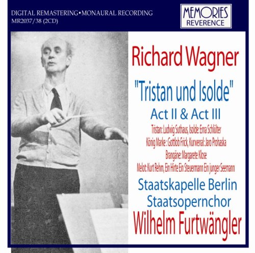 Wagner (1813-1883) - Tristan Und Isolde(2, 3act): Furtwangler / Skb Suthaus Schluter Frick - Import 2 CD