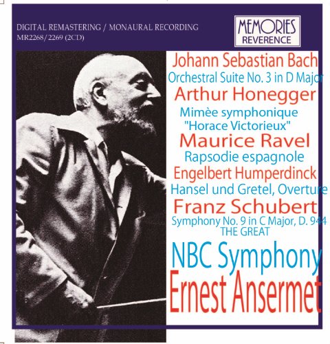 VARIOUS ARTISTS - J.S.Bach: Orchestral Suite No.3; Ravel: Rapsodie Espagnole; Schubert: Symphony No.9 "The Great", etc - Import 2 CD
