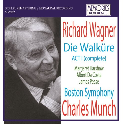 MUNCH,CHARLES; BOSTON SUMPHONY - Wagner: Die Walkure Act 1 - Import CD