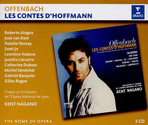Offenbach (1819-1880) - "Les Contes d'Hoffmann : Nagano / Lyon National Opera, Alagna, Dessay, Sumi Jo, van Dam, etc (1994-96 Stereo)(3CD)" - Import 3 CD