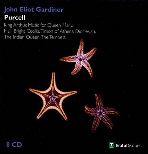 Purcell (1659-1695) - King Arthur, The Indian Queen, Timon Of Athens, The Tempest: Gardiner / Ebs Etc - Import 8 CD