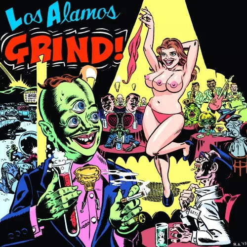 Various Artists (Rock'N'Roll/Rockabilly) - Los Alamos Grind - Import LP Record
