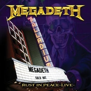 Megadeth - Rust In Peace Live - Import CD