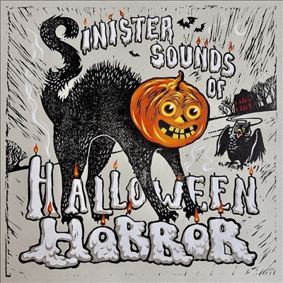 Various Artists - Sinister Sounds of Halloween Horror - Import Tombstone Gray Vinyl LP Record