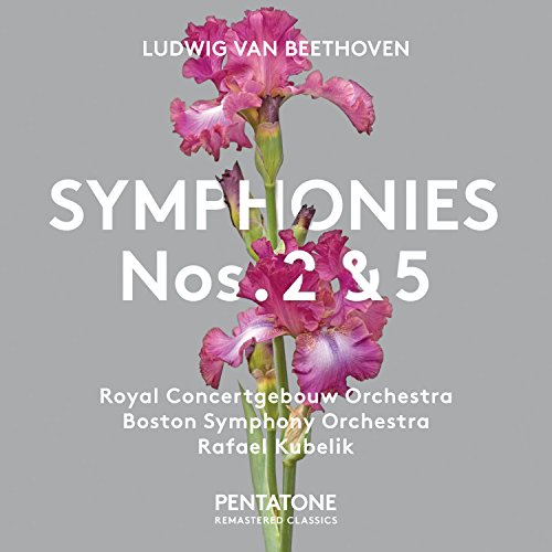 Beethoven (1770-1827) - Symphonies Nos.2, 5 : Rafael Kubelik / Concertgebouw Orchestra, Boston Symphony Orchestra (Hybird) - Import SACD Hybrid