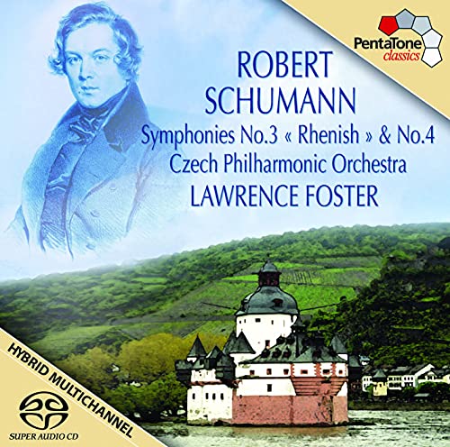 Schumann, Robert (1810-1856) - Symphonies Nos, 3, 4, : Foster / Czech Philharmonic - Import SACD Hybrid