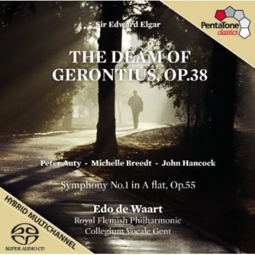 Elgar (1857-1934) - Dream of Gerontius, Symphony No.1 : Waart / Royal Flemish Philharmonic, Collegium Vocale Gent, etc (2SACD)(Hybrid) - Import 2 SACD Hybrid